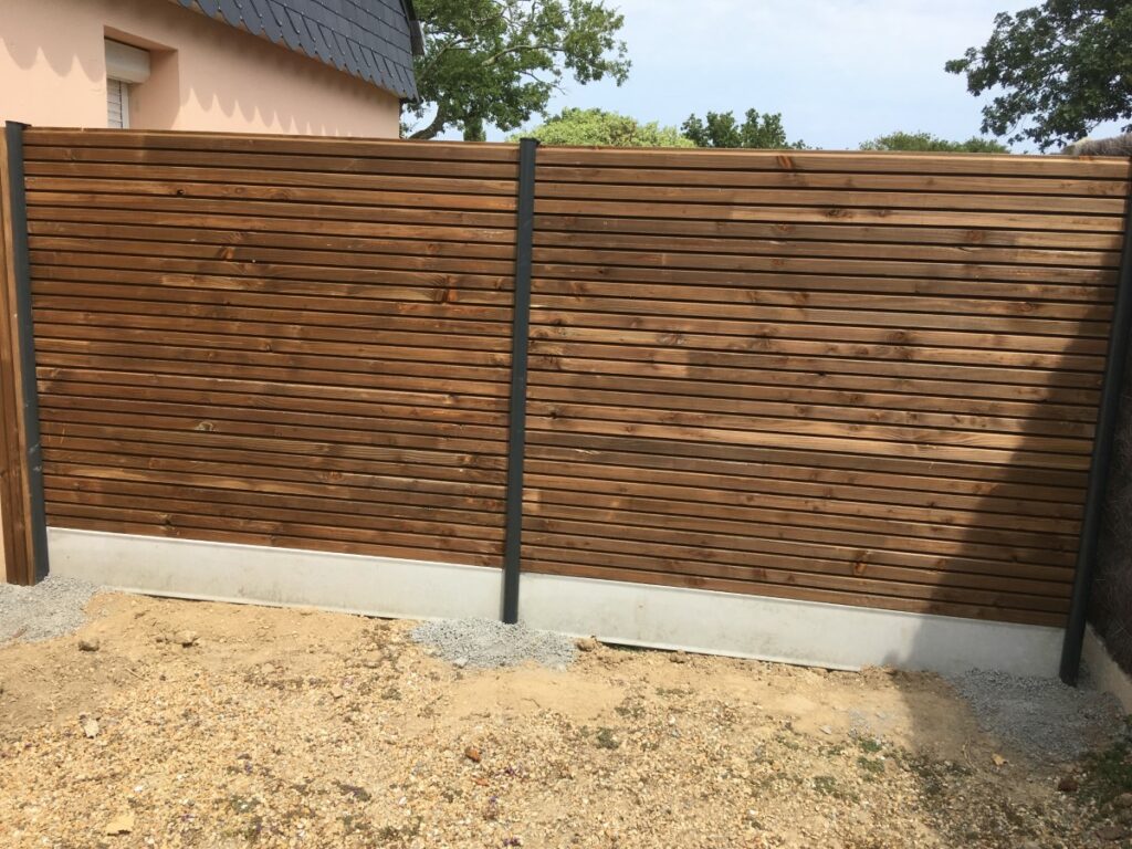 TROU TRANCHEE TERRASSEMENT Terrassement Saint Nazaire cloture bardage
