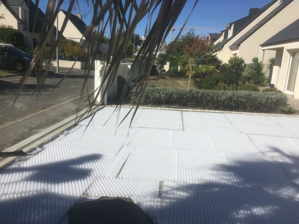 TROU TRANCHEE TERRASSEMENT Terrassement Saint Nazaire gravillonnage avec stabilisateur 4